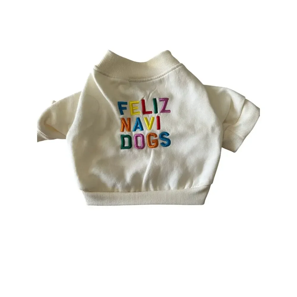 Felix Navi Dogs Pullover - Size Medium - NWOT
